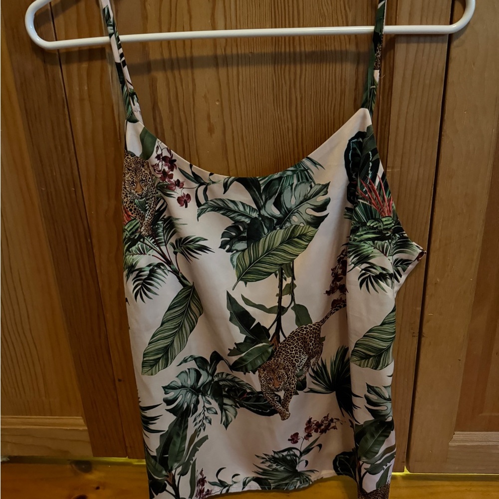 David Lerner Jungle Print Cami size S.